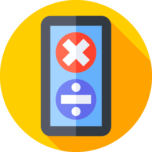 Calculator technology mobile phone cellphone icon