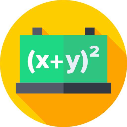 Equation mathematics operation education icon