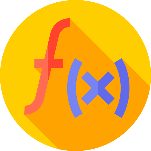 Function learn mathematics education icon Function learn mathematics education icon