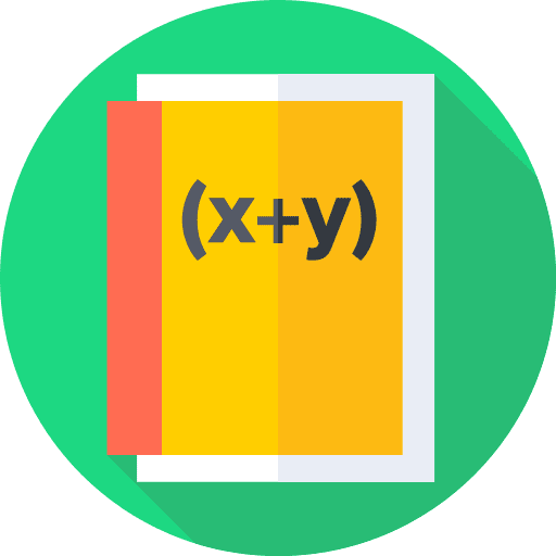 Maths book knowledge maths icon Maths book knowledge maths icon
