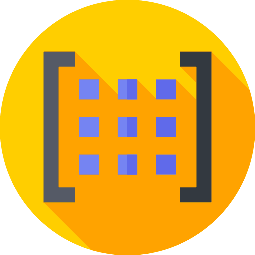 Matrix education matrix square icon Matrix education matrix square icon