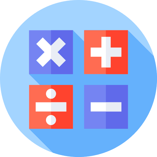 Symbols calculator mathematic symbols icon Symbols calculator mathematic symbols icon