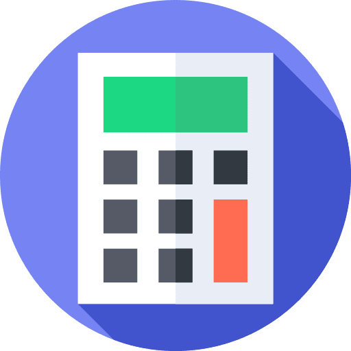 Calculator mathematics learn calculator icon Calculator mathematics learn calculator icon