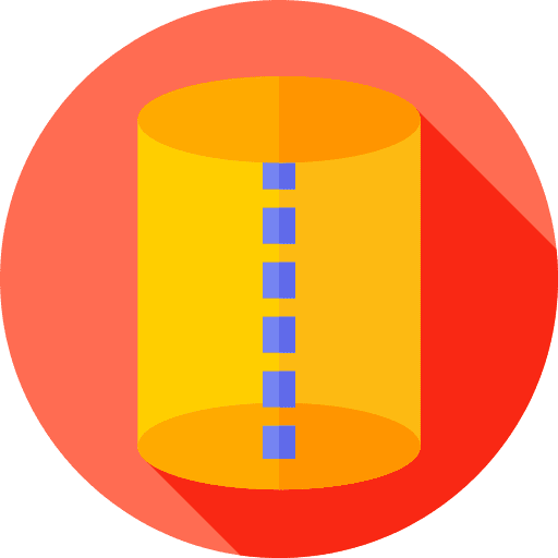 Cylinder cylinder volumetric mathematics icon Cylinder cylinder volumetric mathematics icon