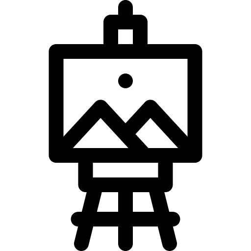 Art canvas art and design paint canvas icon Art canvas art and design paint canvas icon