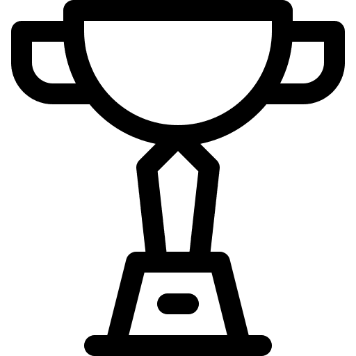 Trophy trophy reward education icon