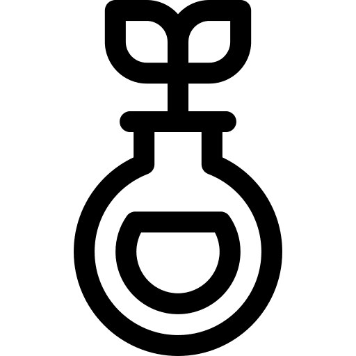 Biology biology flask lab icon Biology biology flask lab icon