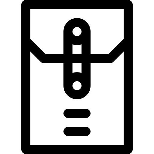 Envelope files and folders dossier communications icon Envelope files and folders dossier communications icon