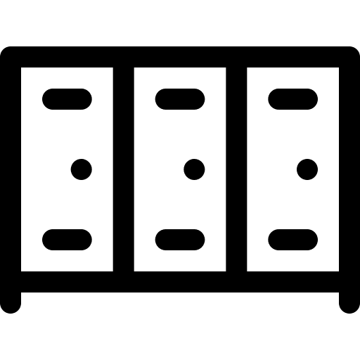 Locker locker baggage furniture and household icon Locker locker baggage furniture and household icon