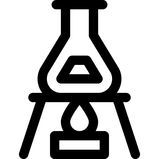 Science science chemistry flask icon Science science chemistry flask icon