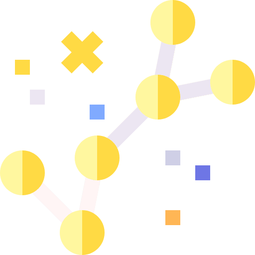 Constellation space miscellaneous science icon