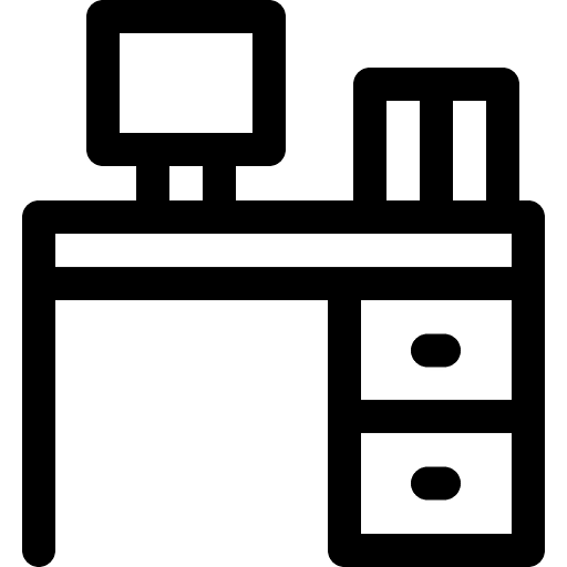 Table table desktop monitor icon Table table desktop monitor icon