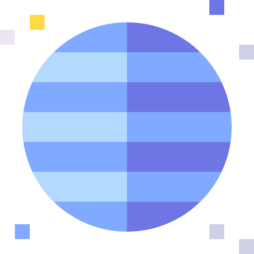 Planet education universe space icon Planet education universe space icon