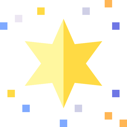 Star astronomy shape science icon Star astronomy shape science icon