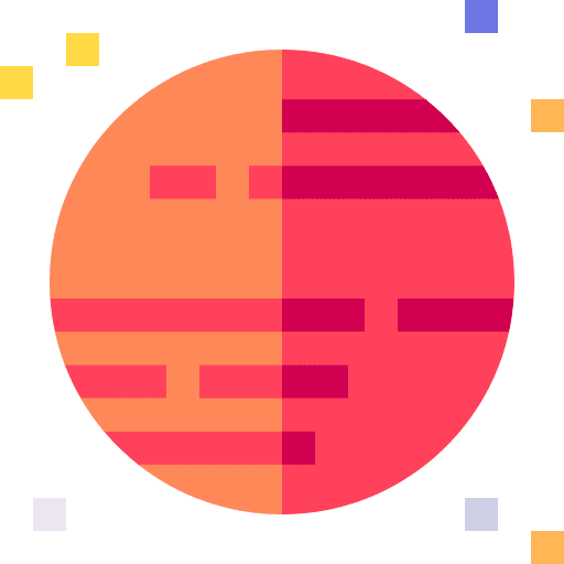 Planet miscellaneous science education icon Planet miscellaneous science education icon