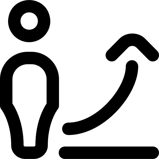 Growth goal growth people icon