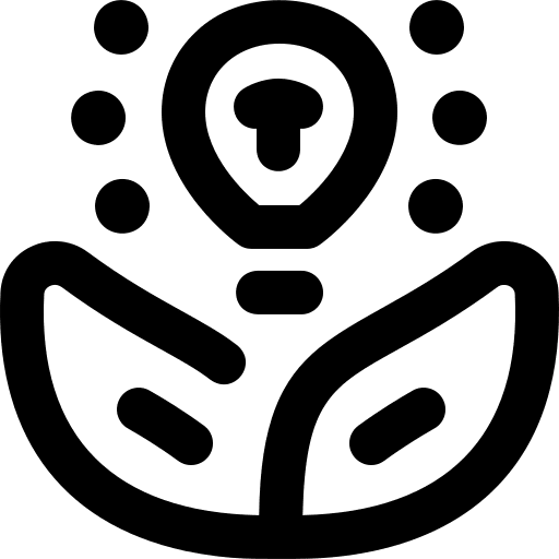 Idea marketing light bulb innovation icon Idea marketing light bulb innovation icon
