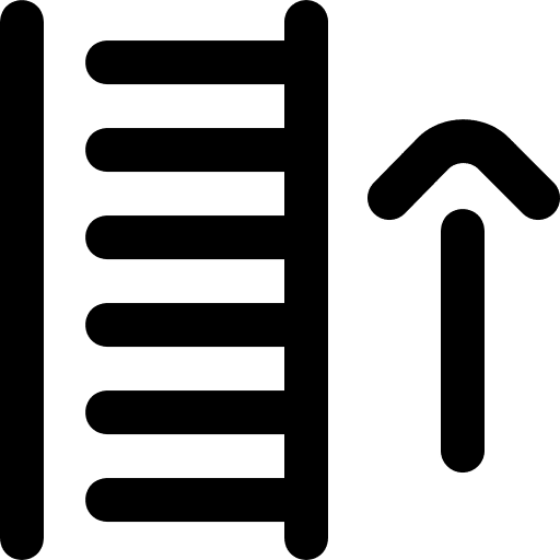 Ladder career path arrow up motivation icon Ladder career path arrow up motivation icon