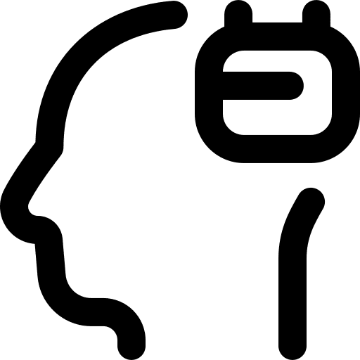 Planning head time and date time management icon Planning head time and date time management icon