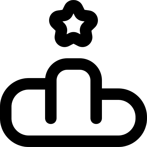 Podium podium outstanding star icon Podium podium outstanding star icon