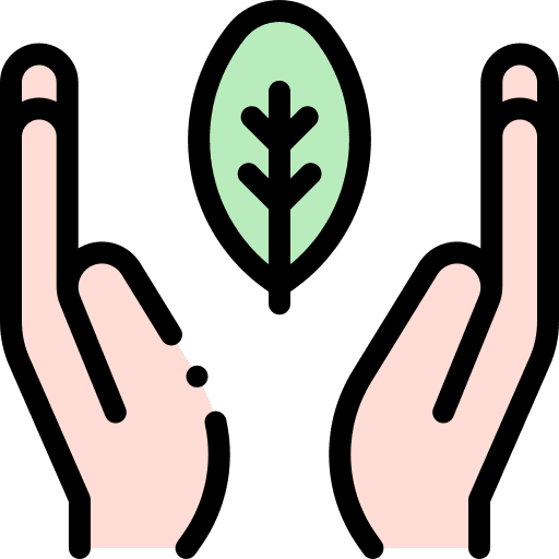 Hands ecology leaf sustainable icon Hands ecology leaf sustainable icon