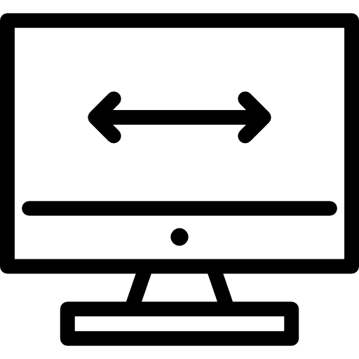 Pc monitor tv screen computer monitor computer screen icon