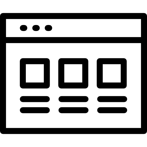 Web development browser web page xing website logo icon