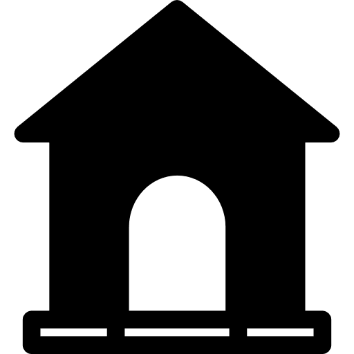 Dog house mammals animals pet icon Dog house mammals animals pet icon