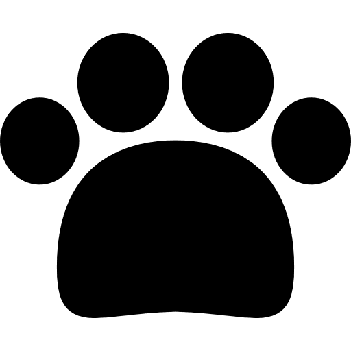 Pawprint animals pet dog icon Pawprint animals pet dog icon