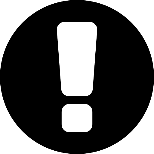 Warning miscellaneous exclamation warning icon