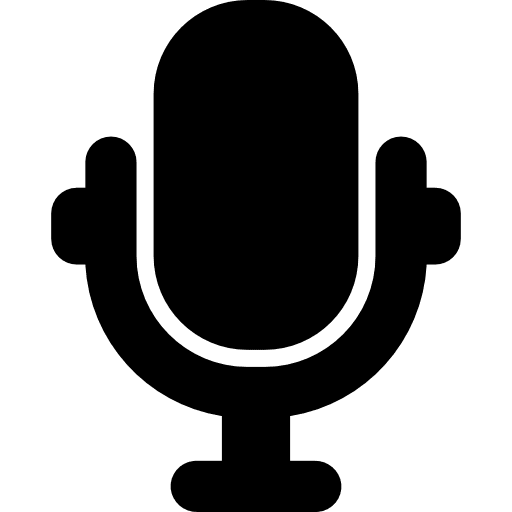 Microphone sound radio microphone icon