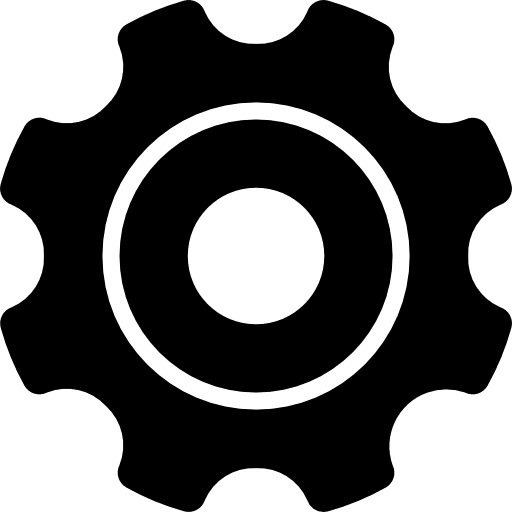 Settings tools and utensils miscellaneous configuration icon