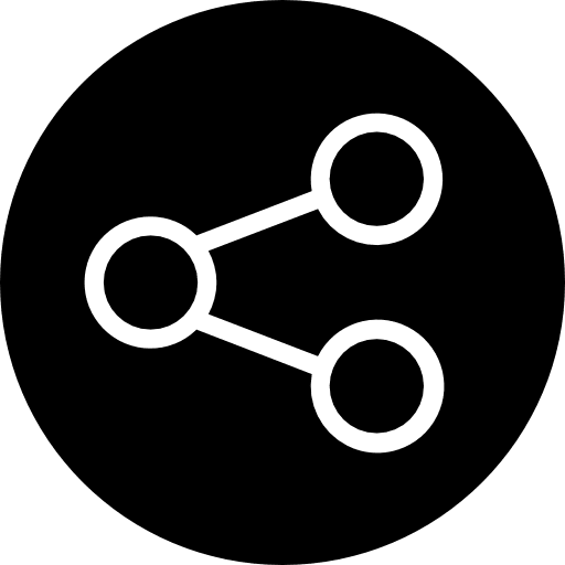 Share social network miscellaneous connector icon