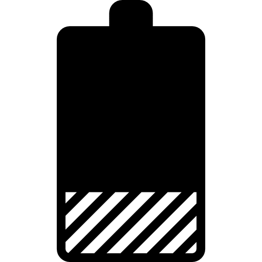 Battery battery level battery status battery icon
