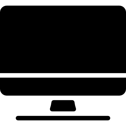 Computer television technology tv icon