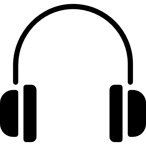 Headphones audio earphones miscellaneous icon