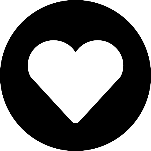 Heart like lover heart icon