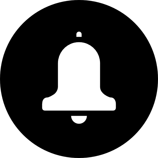 Notification music and multimedia notification bell icon