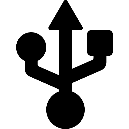 Usb connection miscellaneous usb icon