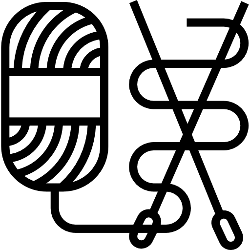 Knitting needles knitting neddles fashion designer icon Knitting needles knitting neddles fashion designer icon