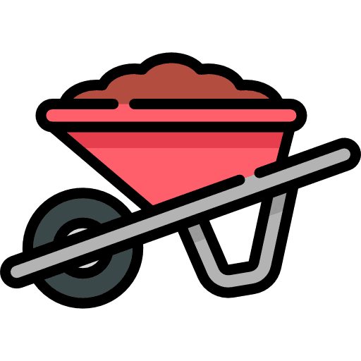 Wheelbarrow gardening farming and gardening wheelbarrow icon Wheelbarrow gardening farming and gardening wheelbarrow icon