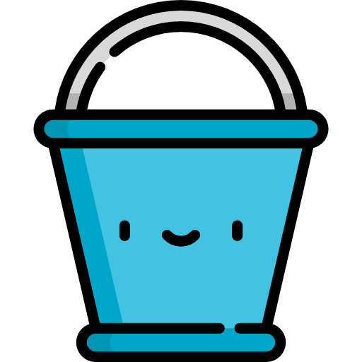 Bucket bucket paint tools and utensils icon Bucket bucket paint tools and utensils icon