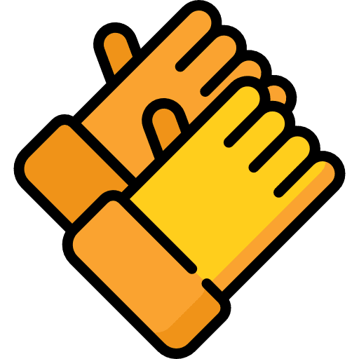 Gloves protection furniture and household fashion icon Gloves protection furniture and household fashion icon