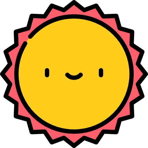 Sun nature summertime summer icon Sun nature summertime summer icon