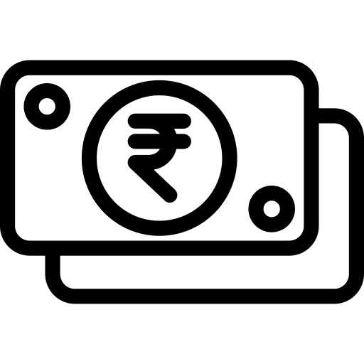 Money currency notes business icon