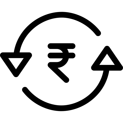 Rupee india money bank icon