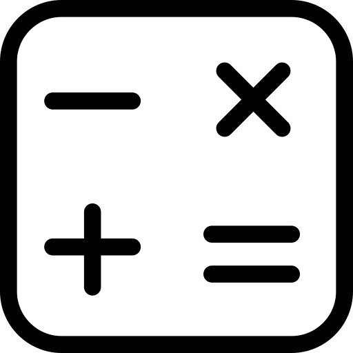 Calculator technology calculating calculator icon