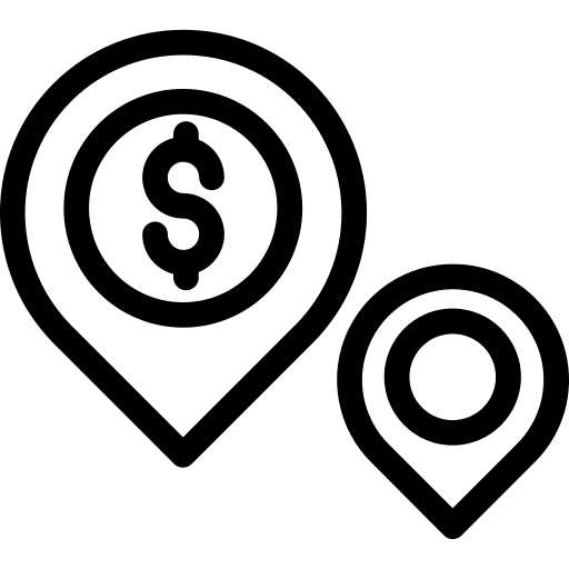 Dollar dollar symbol placeholder money icon