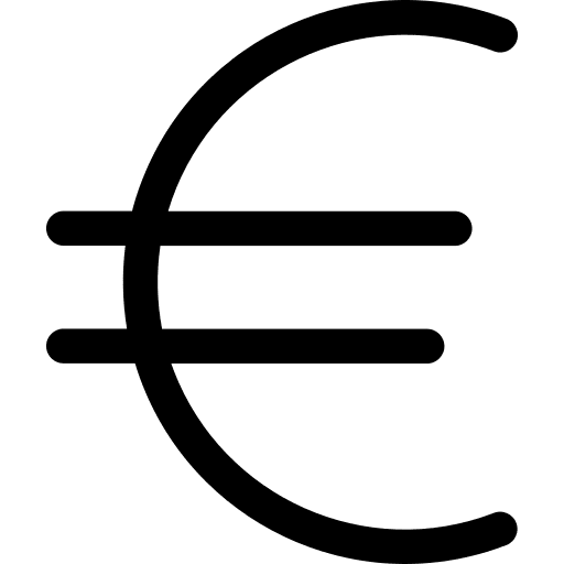 Euro commerce currency euros icon