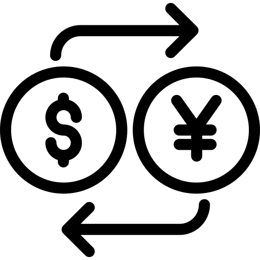 Exchange finances business commerce icon